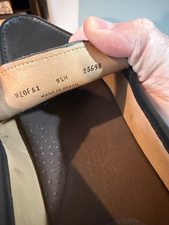 Peter Millar Mens Black Leather Loafer main image 3